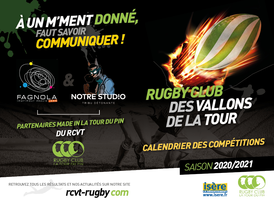 RCVT rugby communication Notre Studio